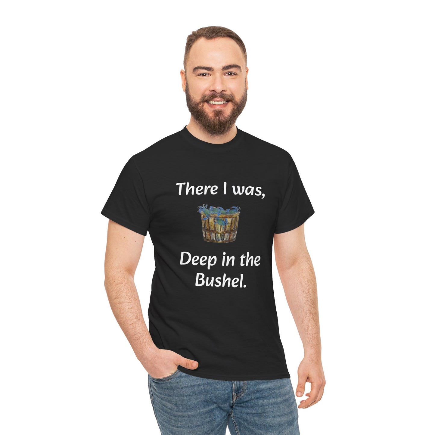 Deep in the bushel Unisex Heavy Cotton Tee