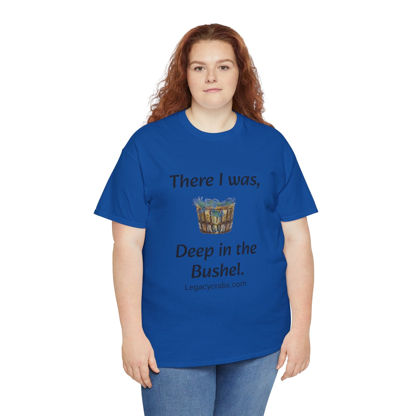 Deep in the bushel Unisex Heavy Cotton Tee