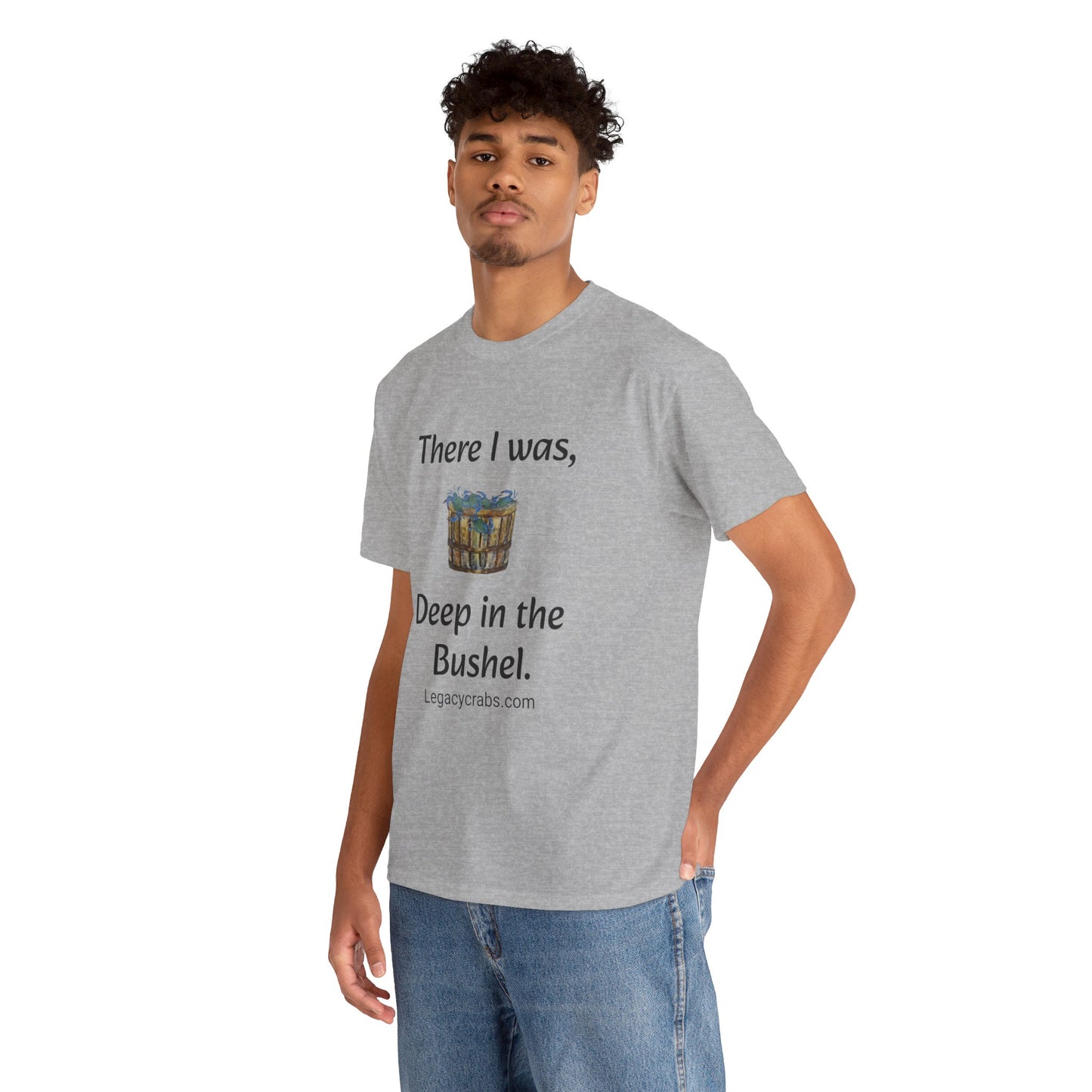 Deep in the bushel Unisex Heavy Cotton Tee