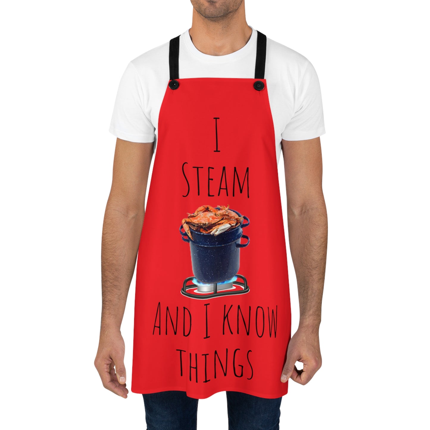 I steam and I know things Apron