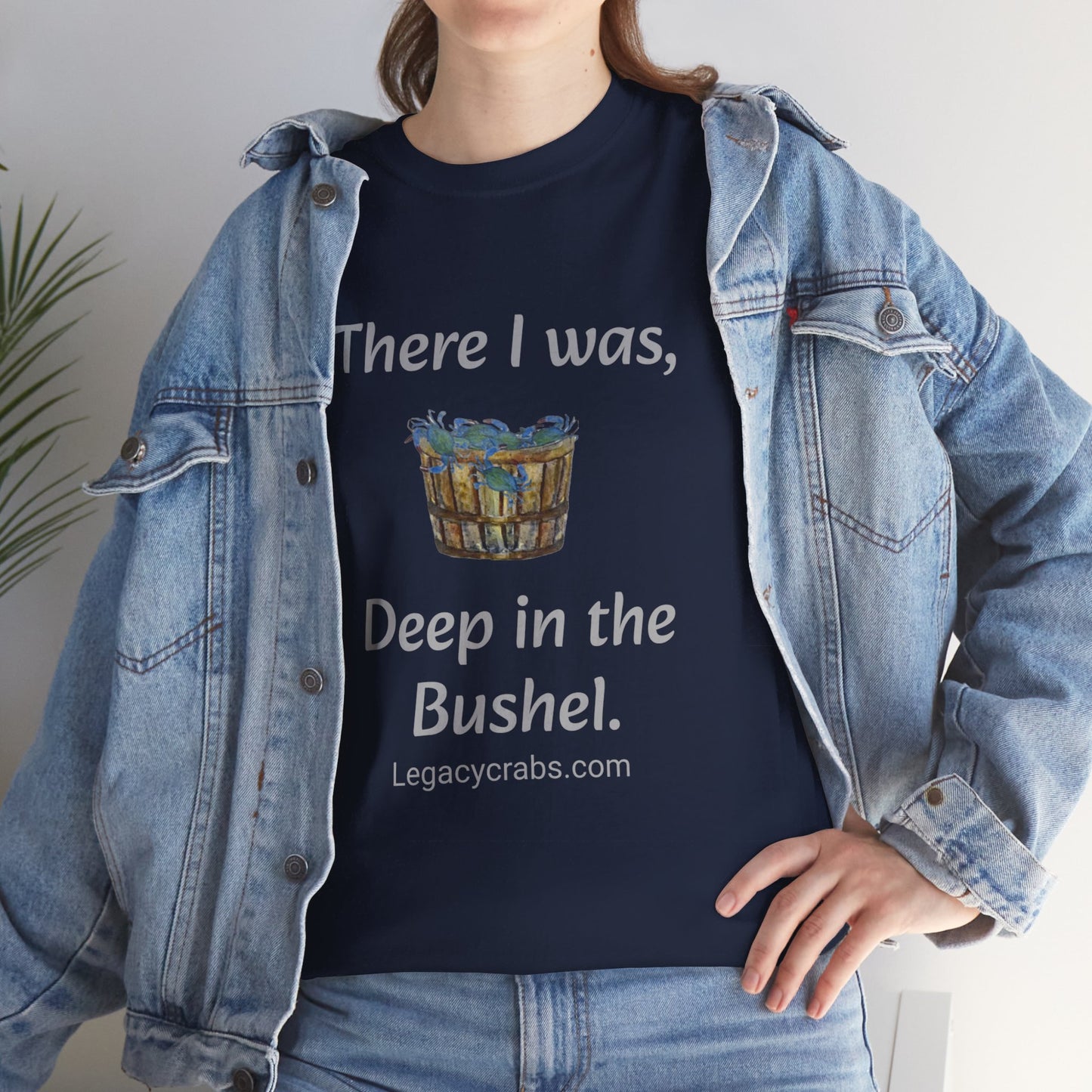 Deep in the bushel Unisex Heavy Cotton Tee