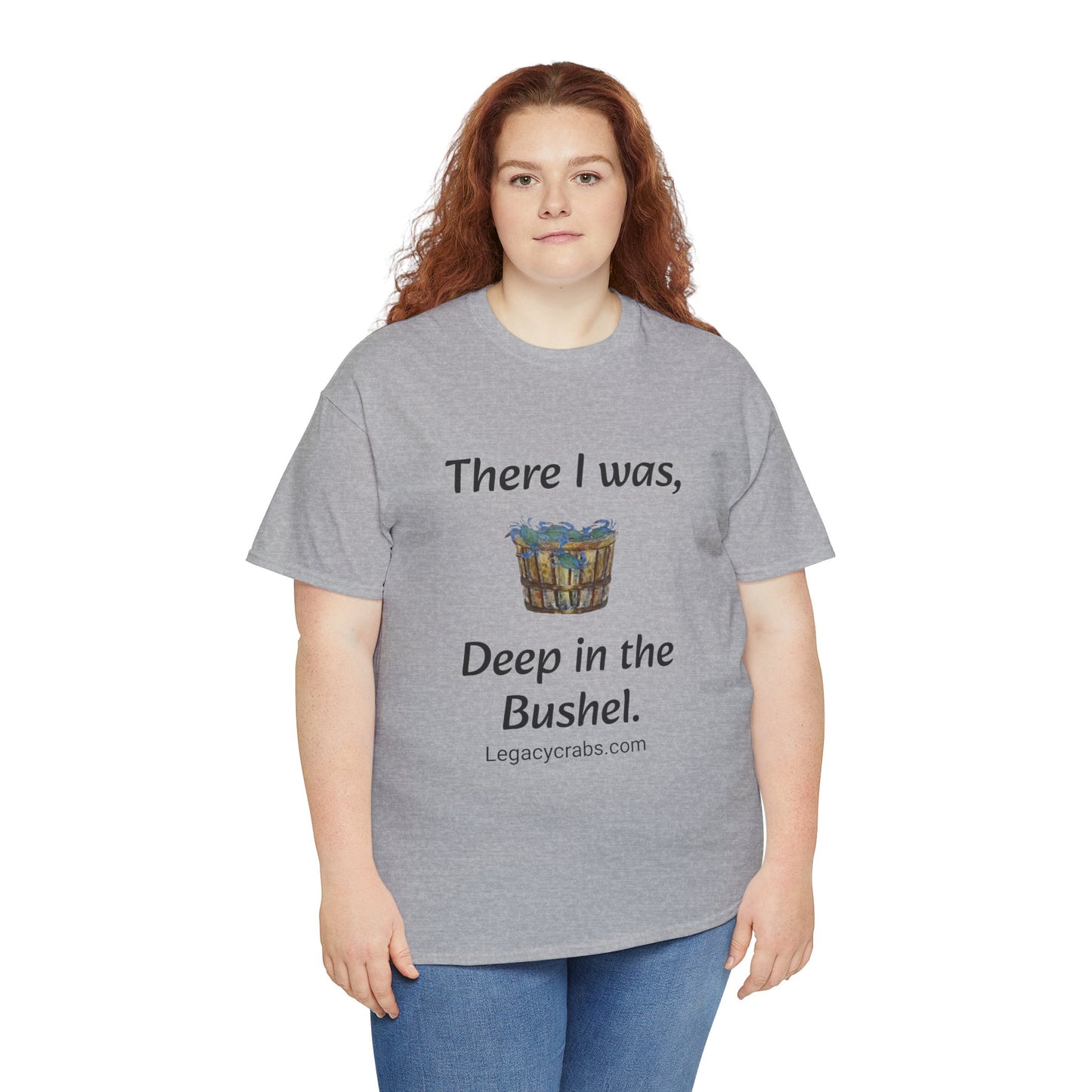 Deep in the bushel Unisex Heavy Cotton Tee