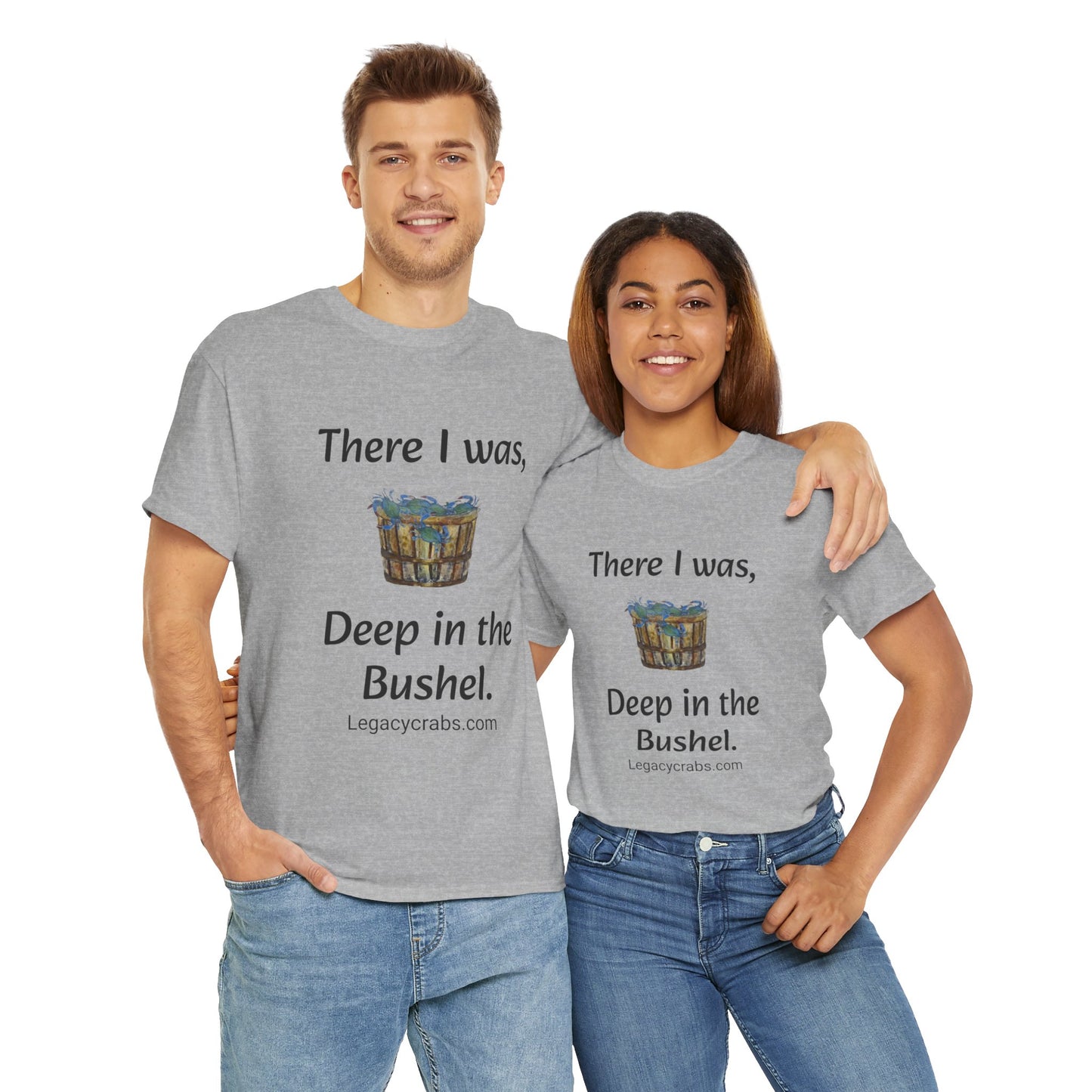 Deep in the bushel Unisex Heavy Cotton Tee