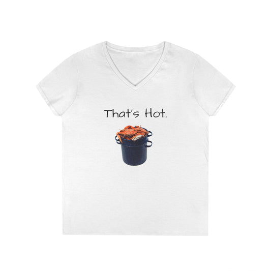 V-Neck T-Shirt Hot Pot