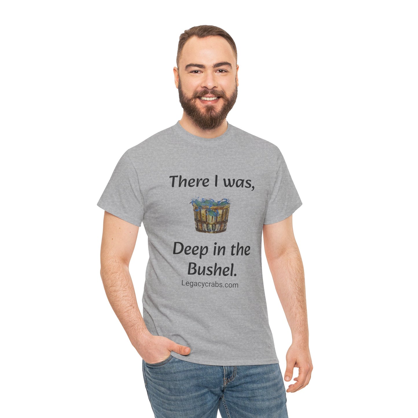 Deep in the bushel Unisex Heavy Cotton Tee