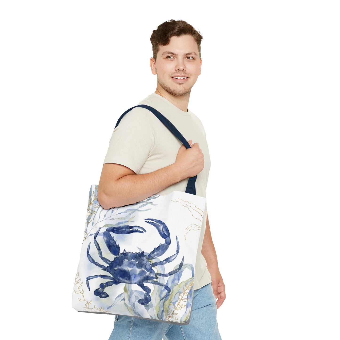 Blue Crab in the sea tote