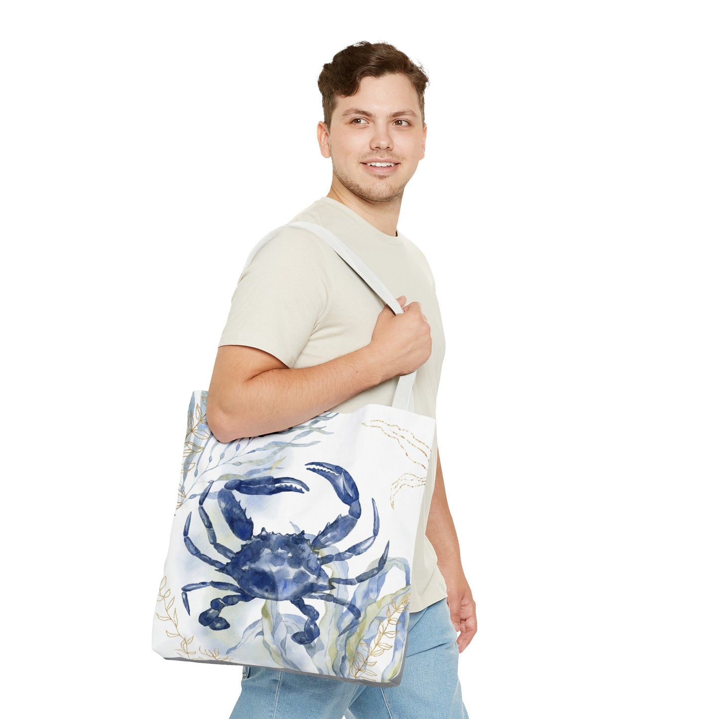 Blue Crab in the sea tote