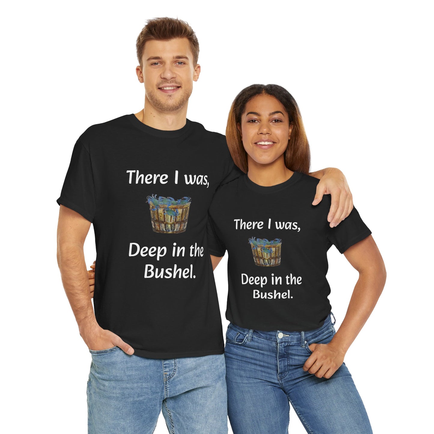 Deep in the bushel Unisex Heavy Cotton Tee