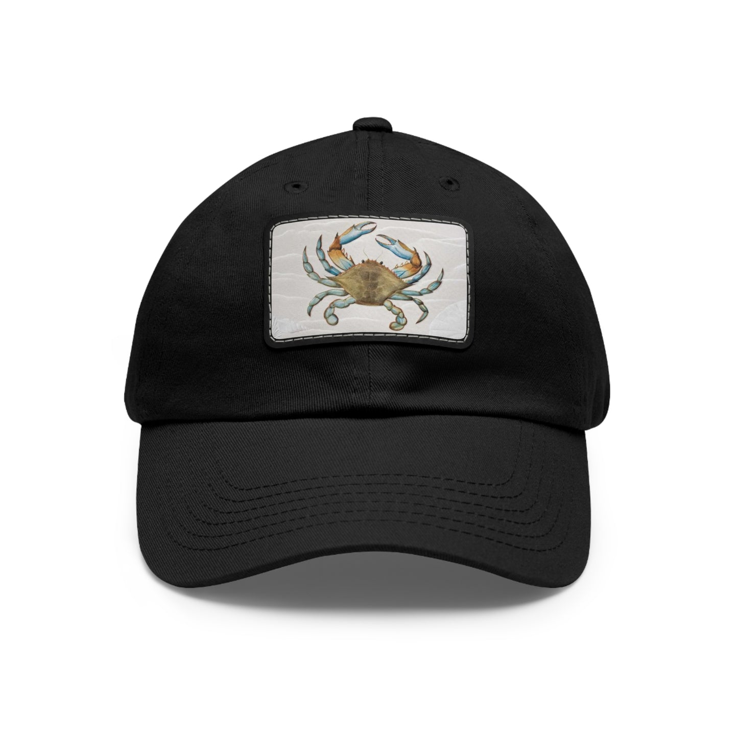 Crab Hat with Leather Patch