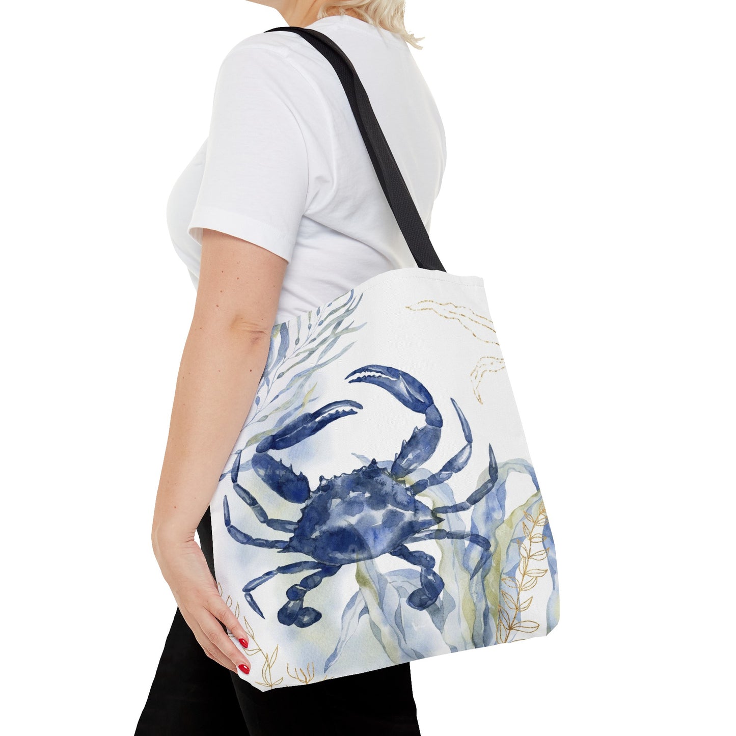 Blue Crab in the sea tote