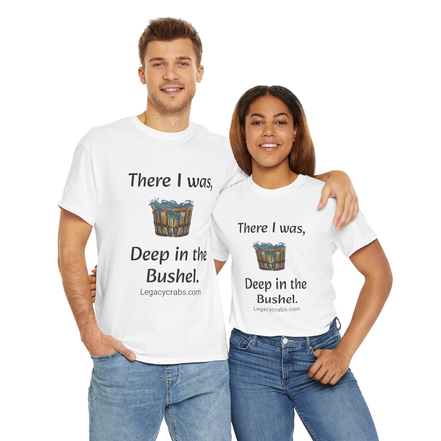 Deep in the bushel Unisex Heavy Cotton Tee