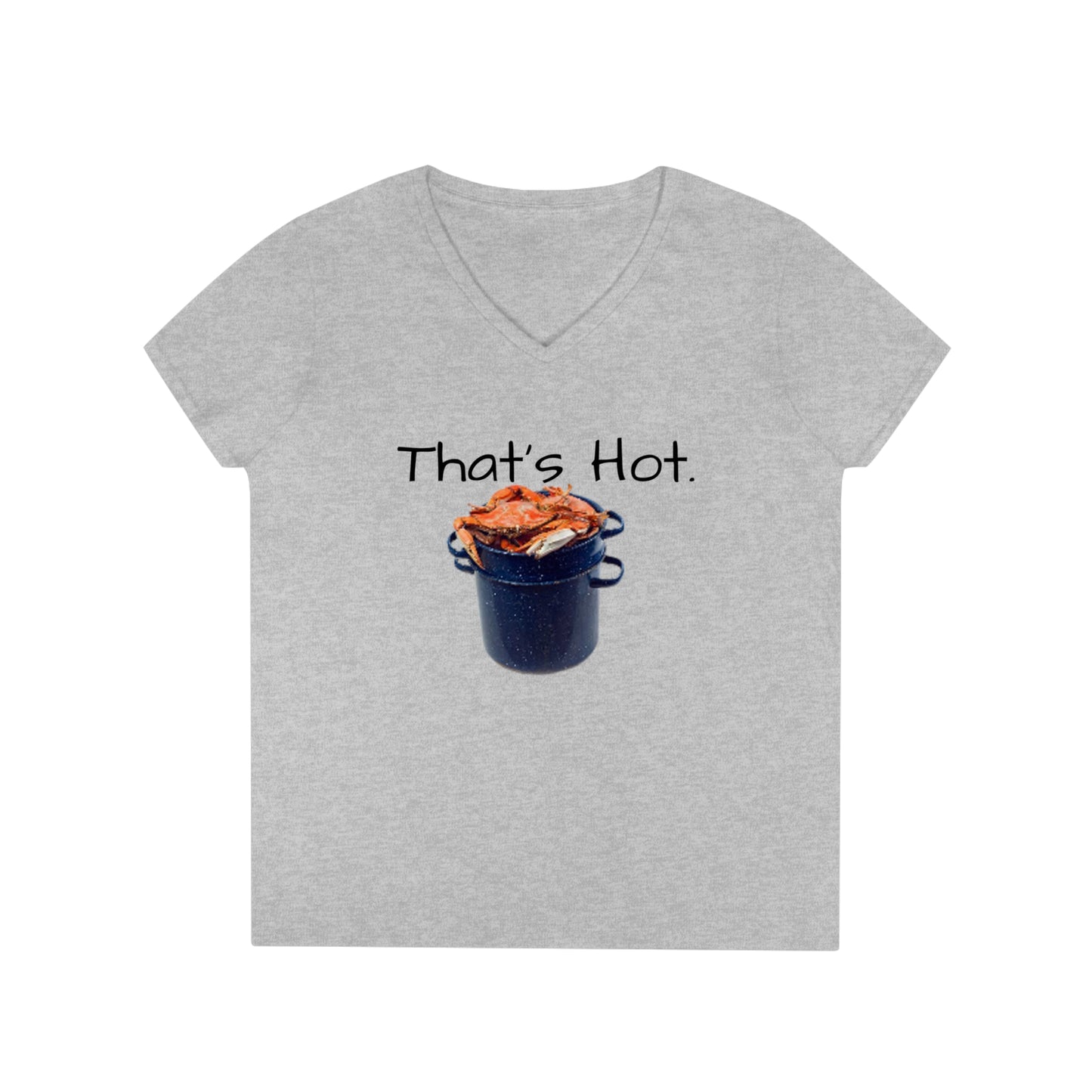 V-Neck T-Shirt Hot Pot