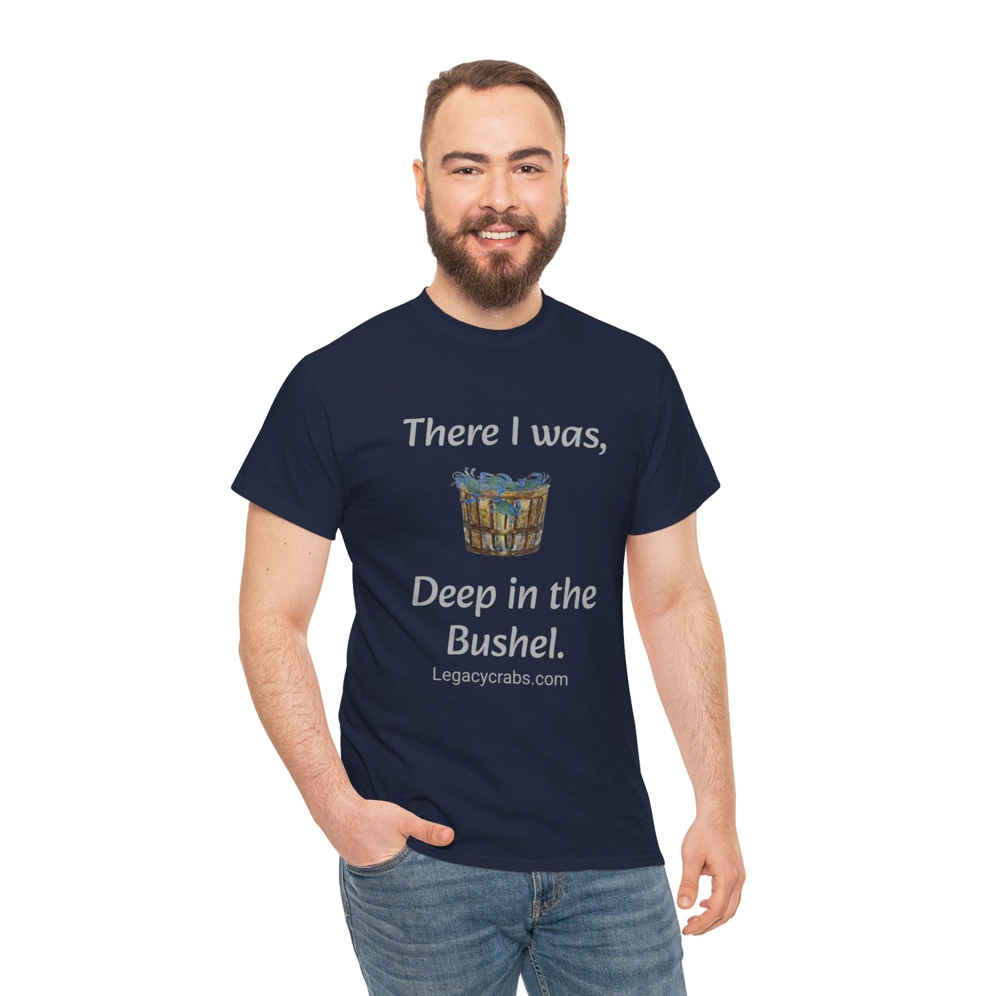 Deep in the bushel Unisex Heavy Cotton Tee