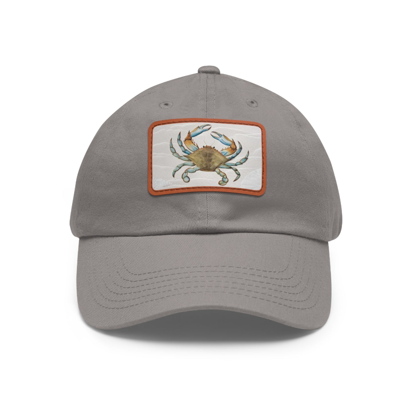 Crab Hat with Leather Patch