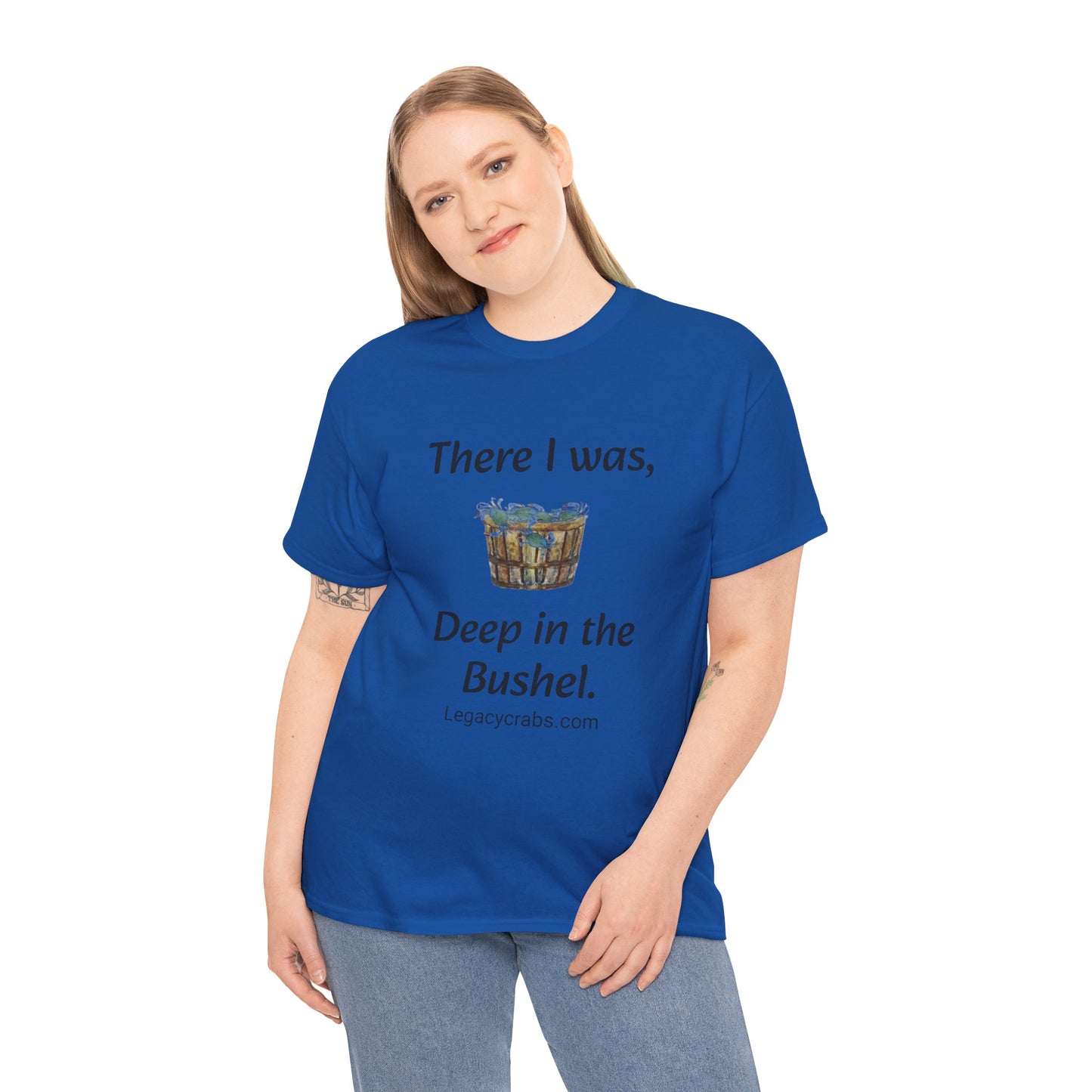 Deep in the bushel Unisex Heavy Cotton Tee