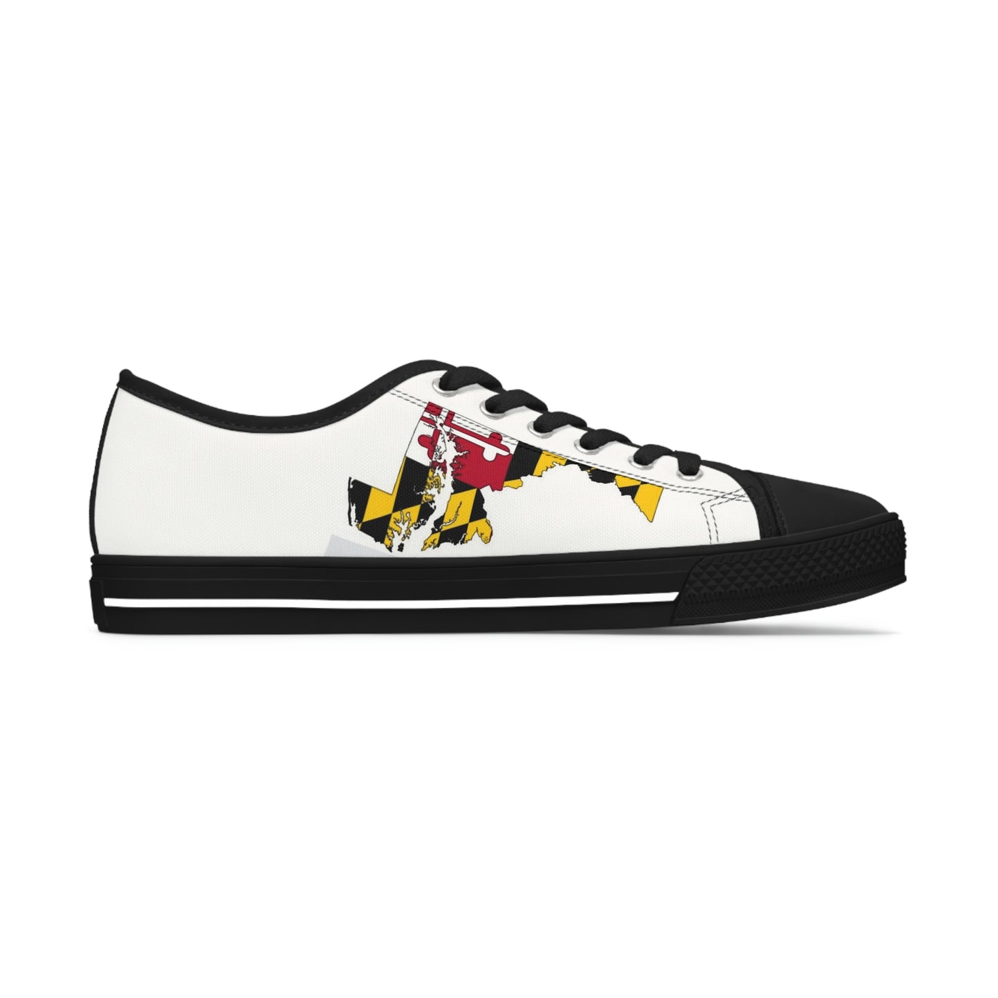 Maryland Flag Women's Low Top Sneakers